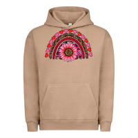 Pigment Burro valentine's day sunflower rainbow Urban Hoodie - RanaPortraitStore