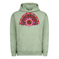 Pigment Oil Green valentine's day sunflower rainbow Urban Hoodie - RanaPortraitStore