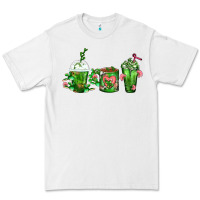 White Cactus Lover Cactus Coffee Cups Premium Tee - FaDigitalArtStudio