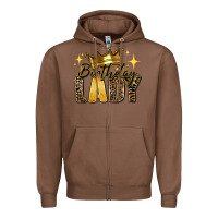 Chestnut birthday lady Zipper Hoodie - RanaPortraitStore
