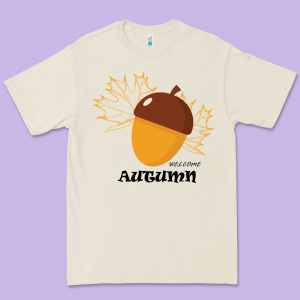 Welcome Autumn Premium Tee Designed By Bettercallsaul