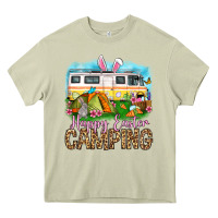 Mossy Happy Easter camping Heavy Core Tee - OliviaCreatesArt