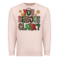 Pale Pink you serious clark Christmas vacation Premium Sweatshirt - Jasminsmagicworld