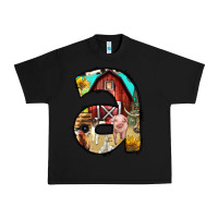 Black farm life alphabet lowercase letters a Urban Heavy Tee - BundleAndBundleShop