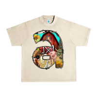 Sandshell farm life alphabet lowercase letters a Urban Heavy Tee - BundleAndBundleShop