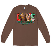 Chestnut Love ComeDown Luke 2.11-2 2 Long Sleeve Tee - CowhideDigitalArt