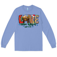 Colony Blue Love ComeDown Luke 2.11-2 2 Long Sleeve Tee - CowhideDigitalArt