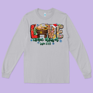 Love Comedown Luke 2.11-2 2 Long Sleeve Tee Designed By Cowhidedigitalart