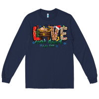 Navy Love ComeDown Luke 2.11-2 2 Long Sleeve Tee - CowhideDigitalArt