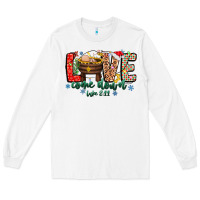 White Love ComeDown Luke 2.11-2 2 Long Sleeve Tee - CowhideDigitalArt