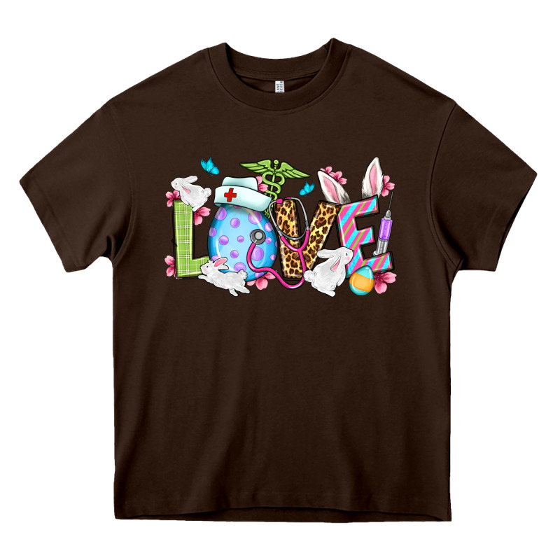 Love Nurse Easter Heavy Core Tee by OliviaCreatesArt | Teevron