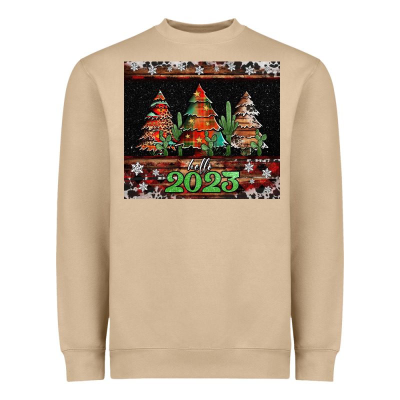 Hello 2023 Heavyweight Sweatshirt by Jasminsmagicworld | Teevron