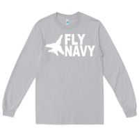 Moon Dust fly navy Long Sleeve Tee - DesigneFamous