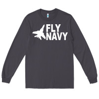 Smoke fly navy Long Sleeve Tee - DesigneFamous