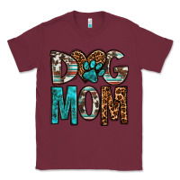 Burgundy dog mom Classic Tee - OliviaCreatesArt