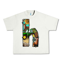 Pistachio farm life alphabet lowercase letters h Urban Heavy Tee - BundleAndBundleShop