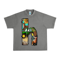 Tornado farm life alphabet lowercase letters h Urban Heavy Tee - BundleAndBundleShop