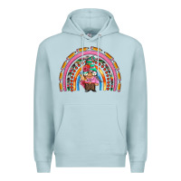 Blue Mist teacher gnome rainbow Premium Hoodie - Artiststas