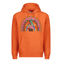 Carrot teacher gnome rainbow Premium Hoodie - Artiststas