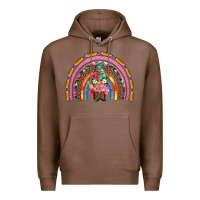 Chestnut teacher gnome rainbow Premium Hoodie - Artiststas
