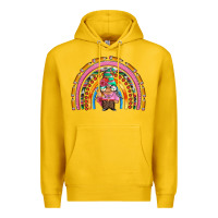 Lemon teacher gnome rainbow Premium Hoodie - Artiststas