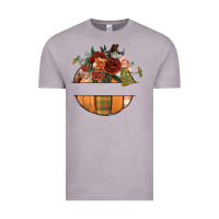 Vintage Zinc customize floral pumpkin Vintage Tee - BundleAndBundleShop