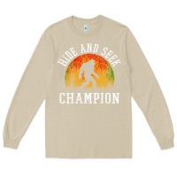 Mushroom hide and seek champion Long Sleeve Tee - DesigneFamous