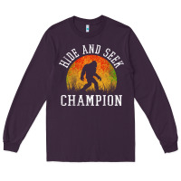Plum hide and seek champion Long Sleeve Tee - DesigneFamous