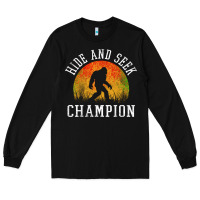 Hide And Seek Champion Long Sleeve Tee | Teevron