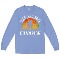 Colony Blue hide and seek champion Long Sleeve Tee - DesigneFamous