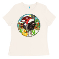 Bone Baby pig Ladies Tee - FaDigitalArtStudio