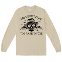 Mushroom hunter s thompson  fear and loathing in las vegas rare to die Long Sleeve Tee - DesigneFamous