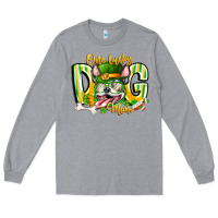 Heather Grey st patricks day dog mom Long Sleeve Tee - CowhideDigitalArt