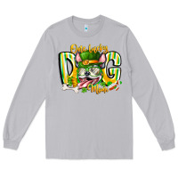Moon Dust st patricks day dog mom Long Sleeve Tee - CowhideDigitalArt