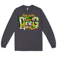 Smoke st patricks day dog mom Long Sleeve Tee - CowhideDigitalArt