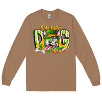 Toasted Coconut st patricks day dog mom Long Sleeve Tee - CowhideDigitalArt
