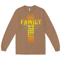 Toasted Coconut god family steeler shirt father's day gift tee t shirt Long Sleeve Tee - DesigneFamous