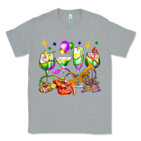 Heather Grey mardi gras wine glasses olivia Classic Tee - OliviaCreatesArt