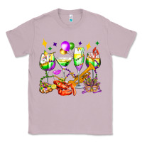 Lilac mardi gras wine glasses olivia Classic Tee - OliviaCreatesArt