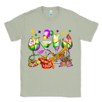 Matcha mardi gras wine glasses olivia Classic Tee - OliviaCreatesArt