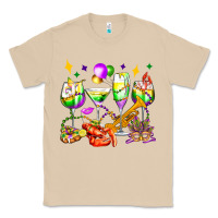 Mushroom mardi gras wine glasses olivia Classic Tee - OliviaCreatesArt