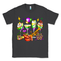 Smoke mardi gras wine glasses olivia Classic Tee - OliviaCreatesArt