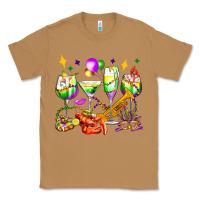 Toasted Coconut mardi gras wine glasses olivia Classic Tee - OliviaCreatesArt