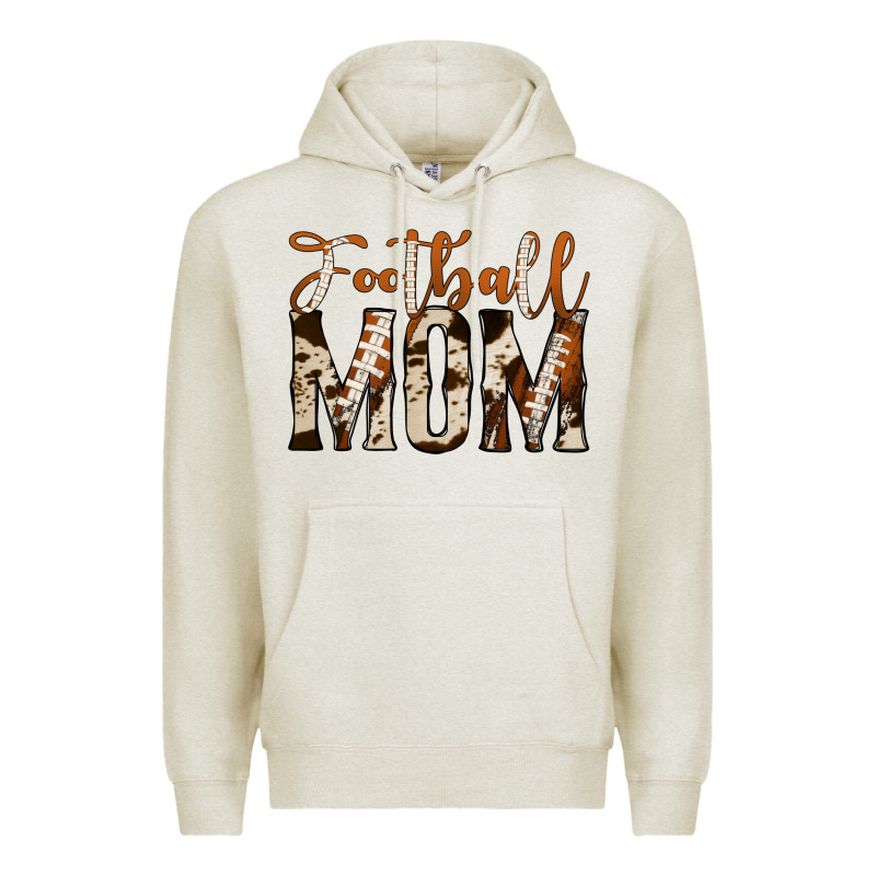 Football Mom Premium Hoodie by Jasminsmagicworld | Teevron