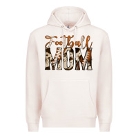 Pale Pink football mom Premium Hoodie - Jasminsmagicworld