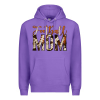 Purple football mom Premium Hoodie - Jasminsmagicworld