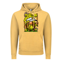 Vintage Mustard softball gnome Vintage Hoodie - SublimationCraftShop