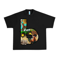 Black farm life alphabet lowercase letters b Urban Heavy Tee - BundleAndBundleShop