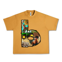 Peanut Butter farm life alphabet lowercase letters b Urban Heavy Tee - BundleAndBundleShop