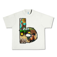 Pistachio farm life alphabet lowercase letters b Urban Heavy Tee - BundleAndBundleShop